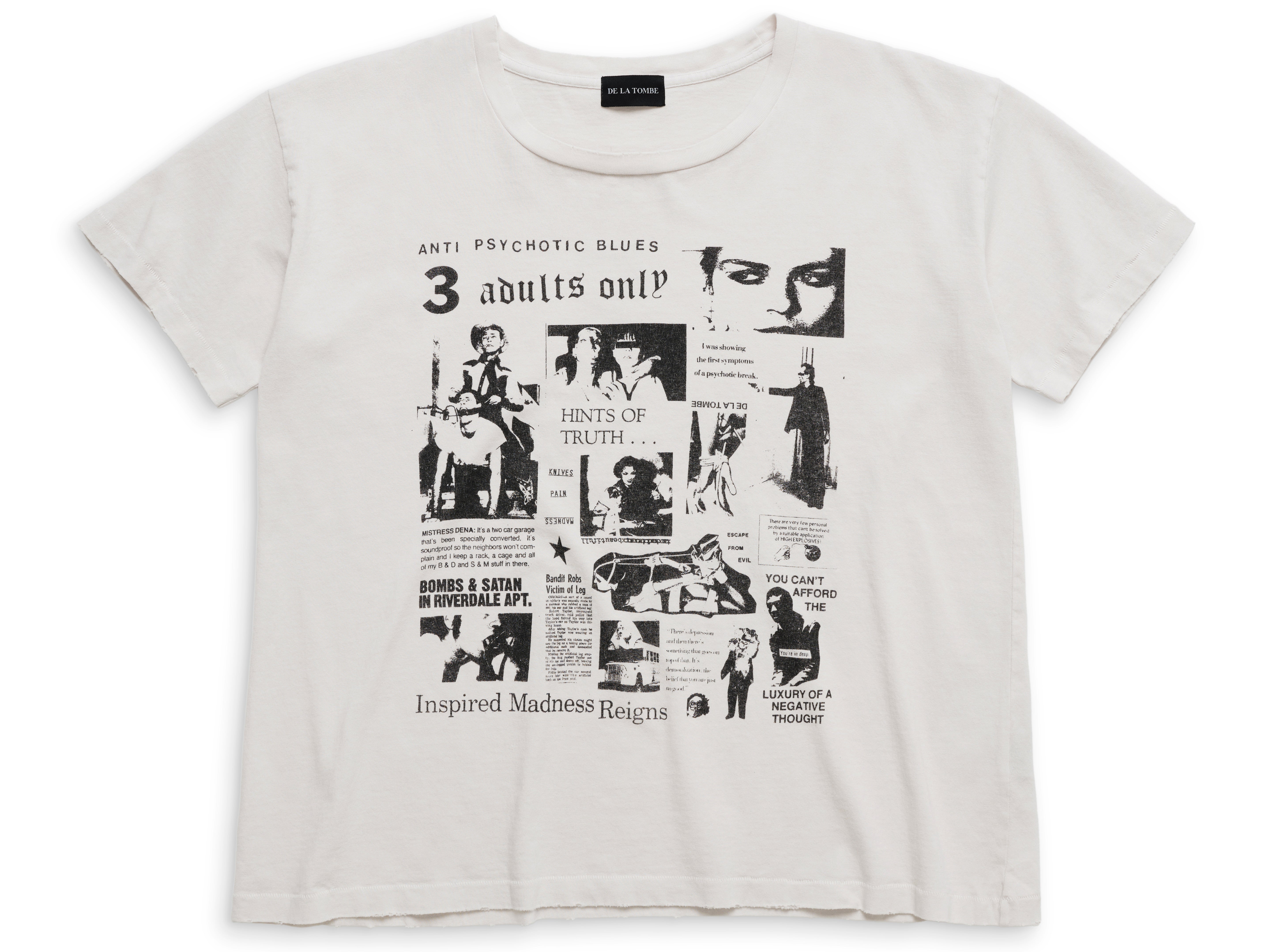 ANTI-PSYCHOTIC BLUES T-SHIRT