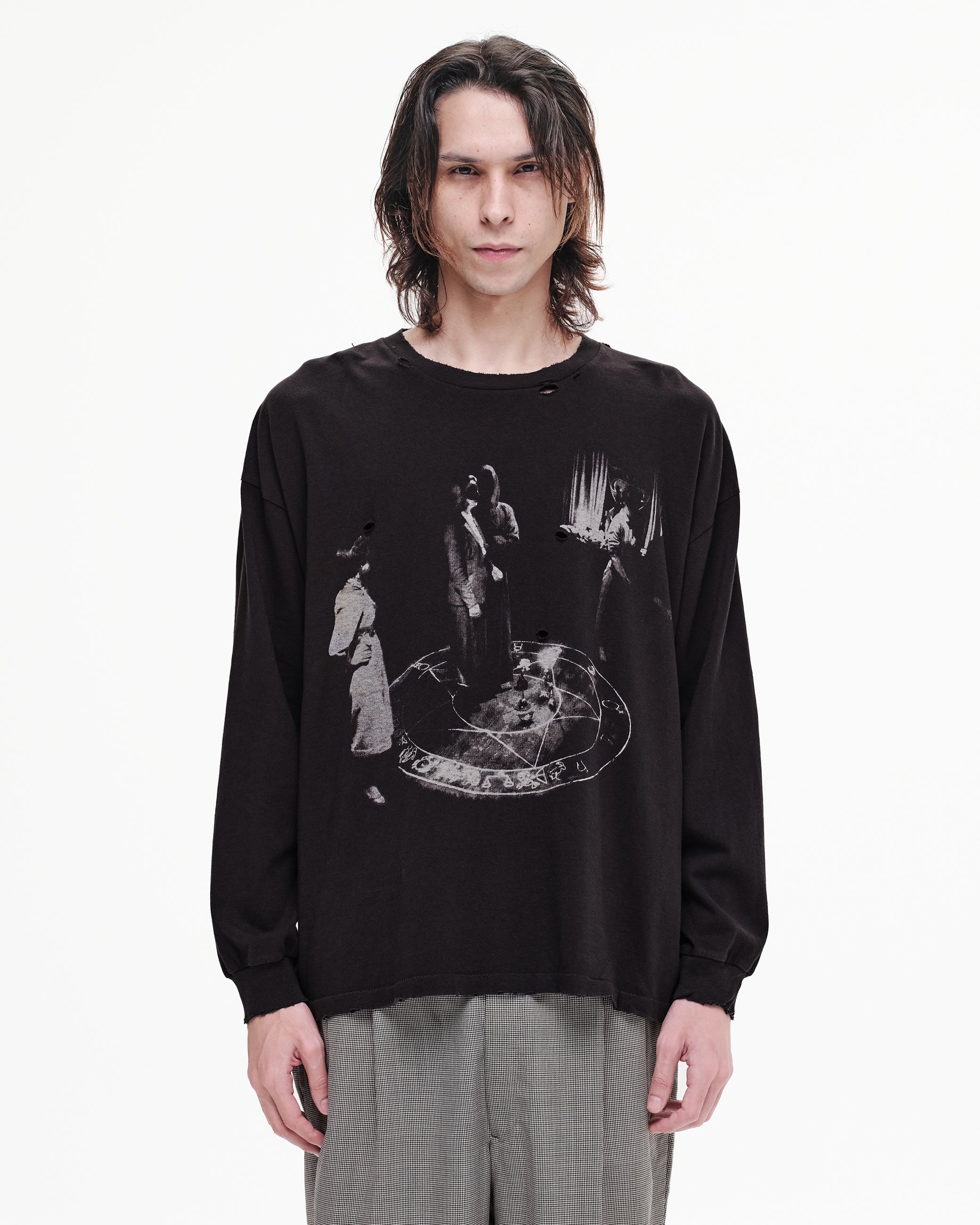 DARK CIRCLE LONG SLEEVE T-SHIRT