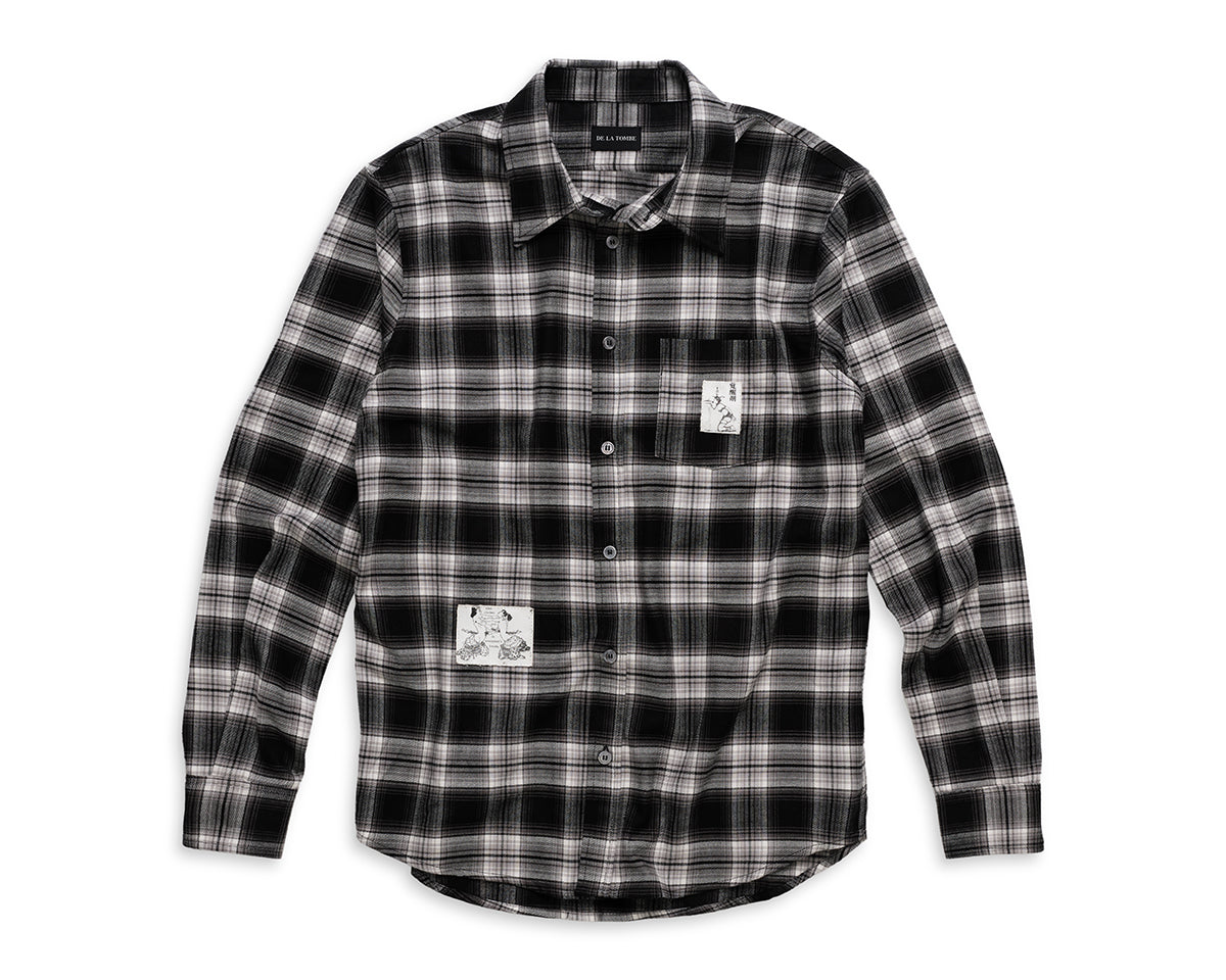 EROTIC LOGIC FLANNEL SHIRT