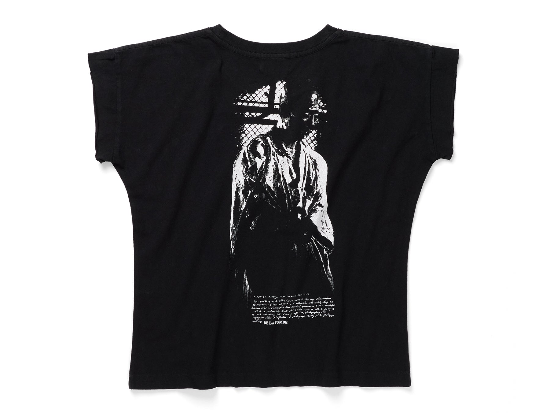 ENGLISH DISEASE RAW HEM T-SHIRT