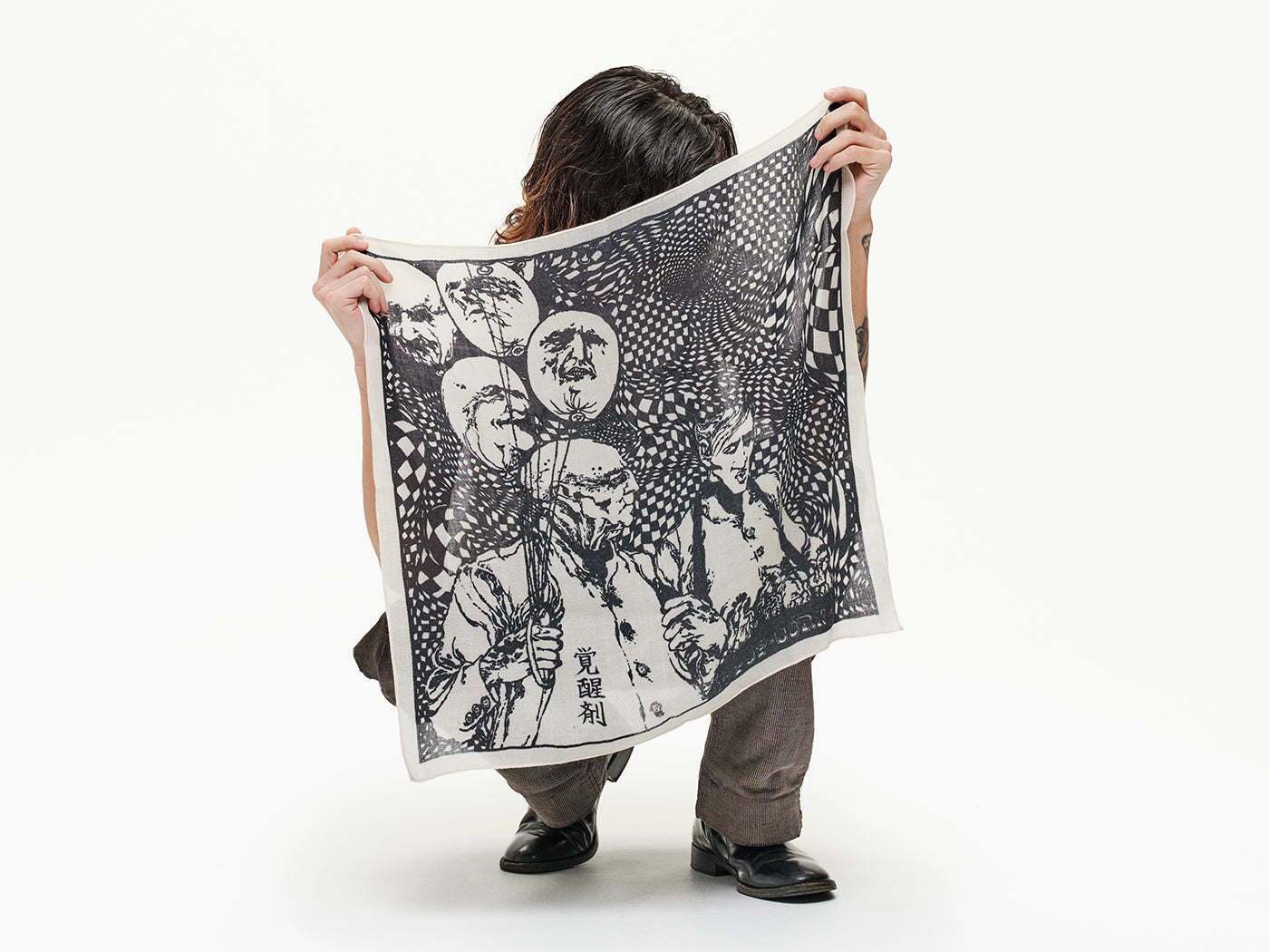 IMMORALITY CENTRE SCARF