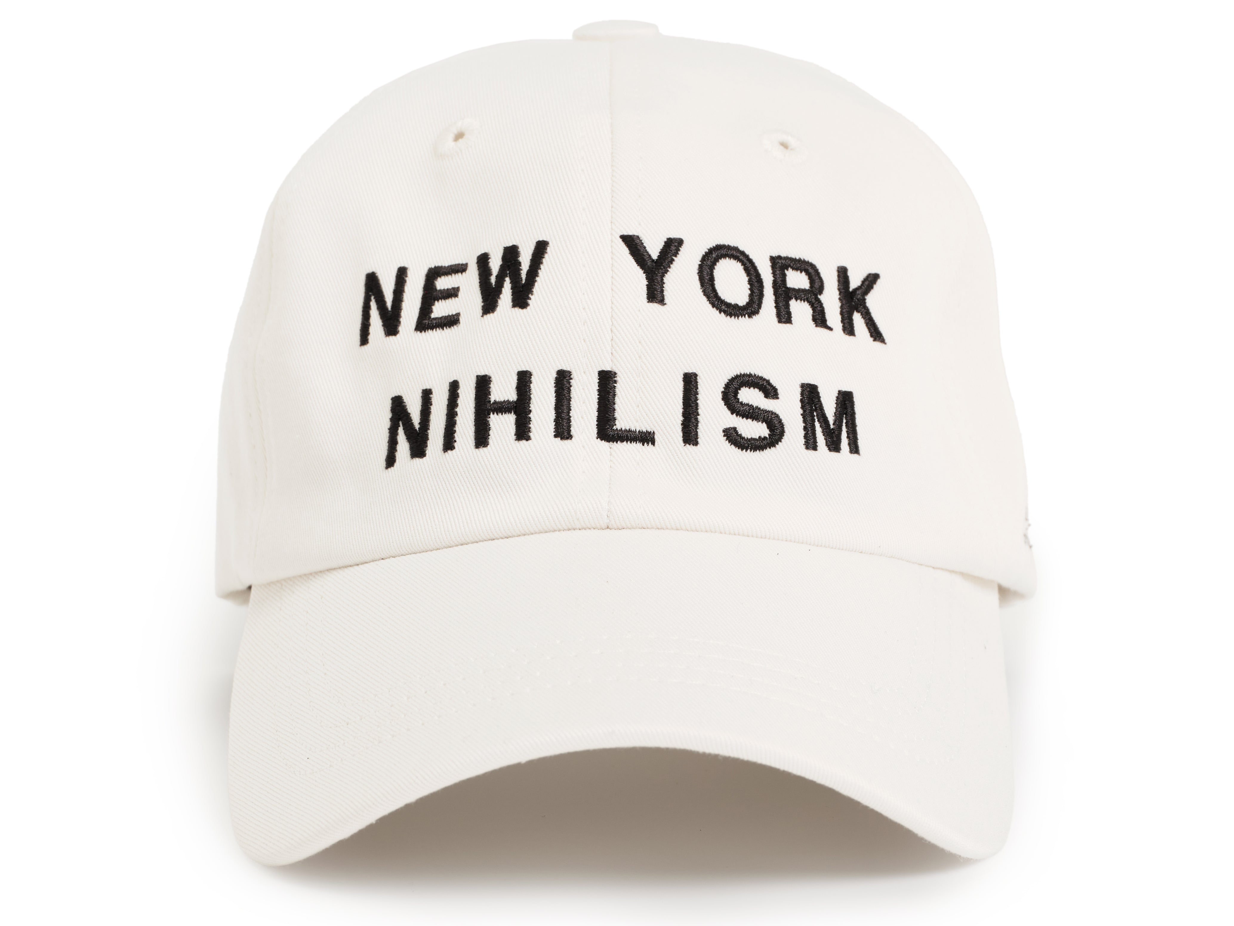FADED WHITE NYN LOGO CAP