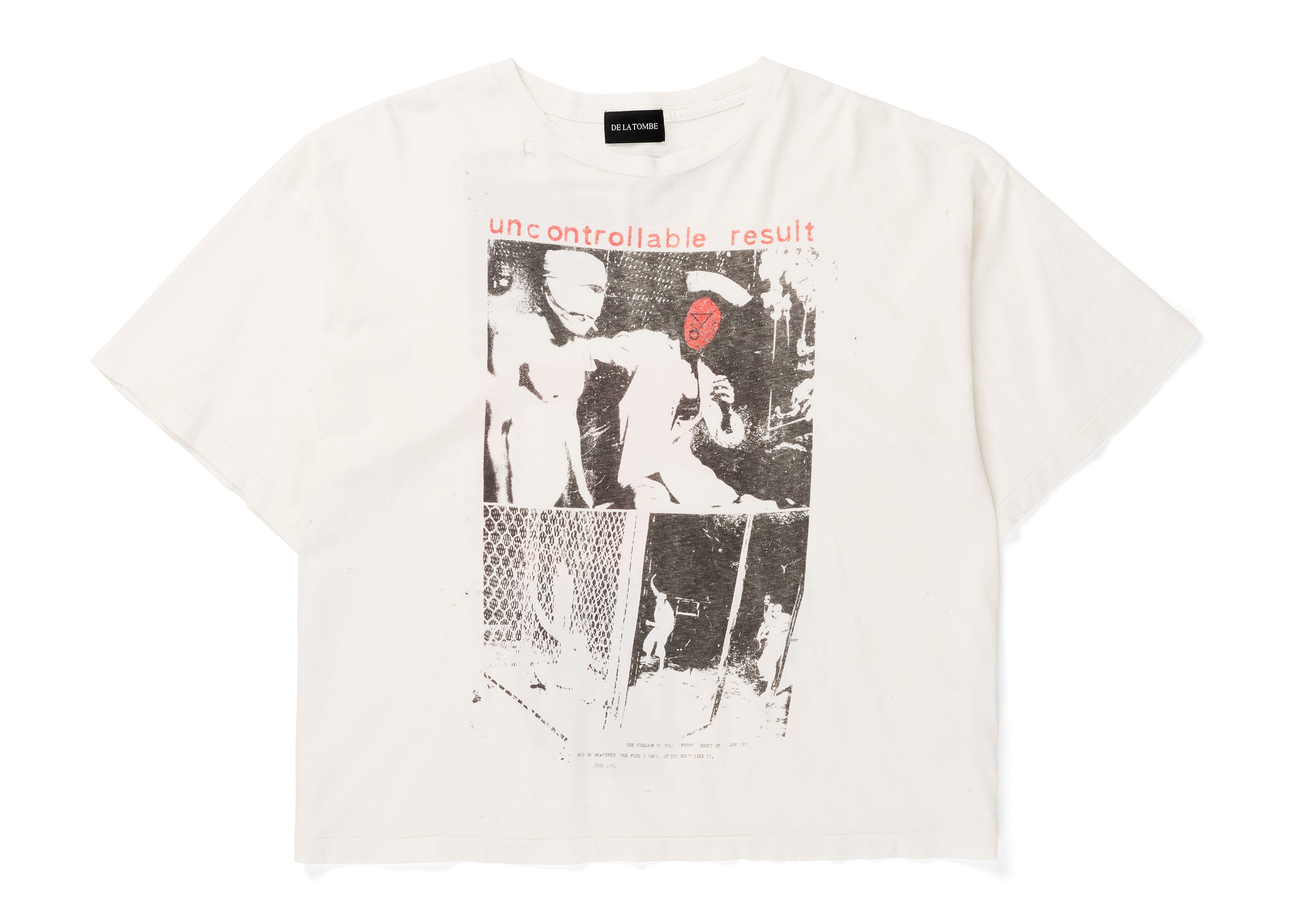 UNCONTROLLABLE RESULT SHORT SLEEVE T-SHIRT