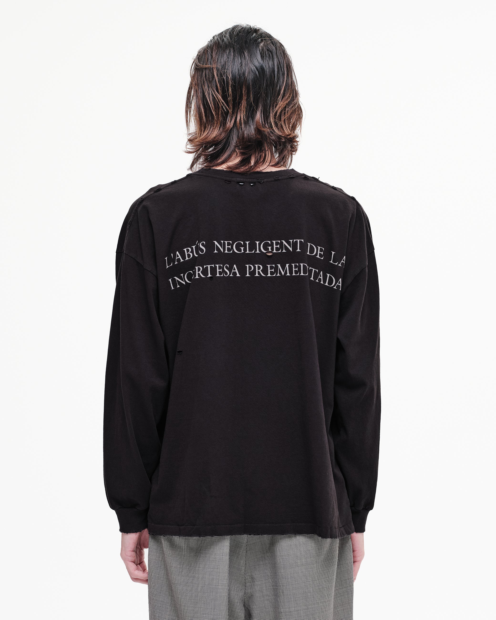 DARK CIRCLE LONG SLEEVE T-SHIRT