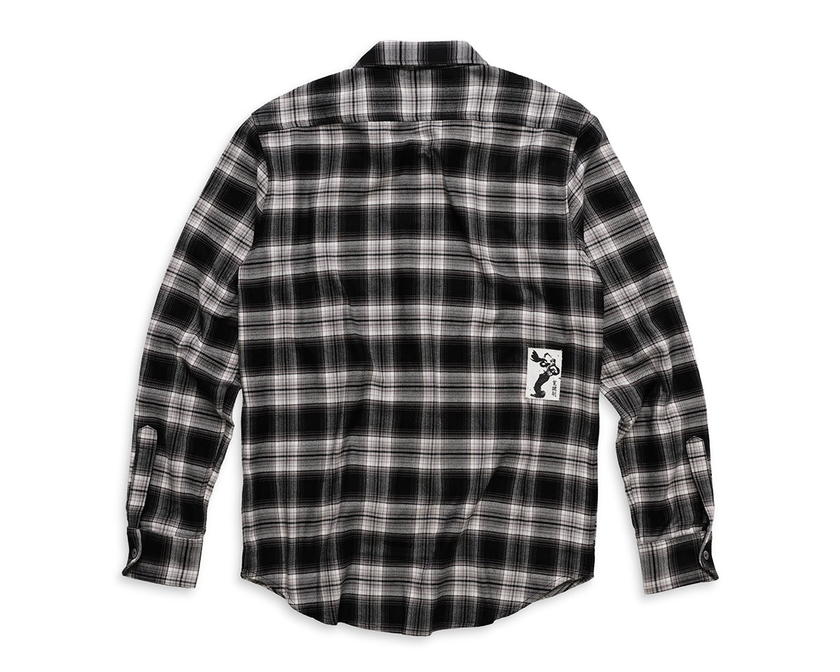 EROTIC LOGIC FLANNEL SHIRT