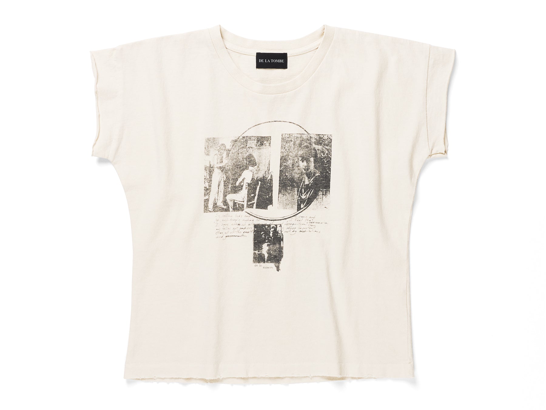 MAGIE ROUGE RAW HEM T-SHIRT
