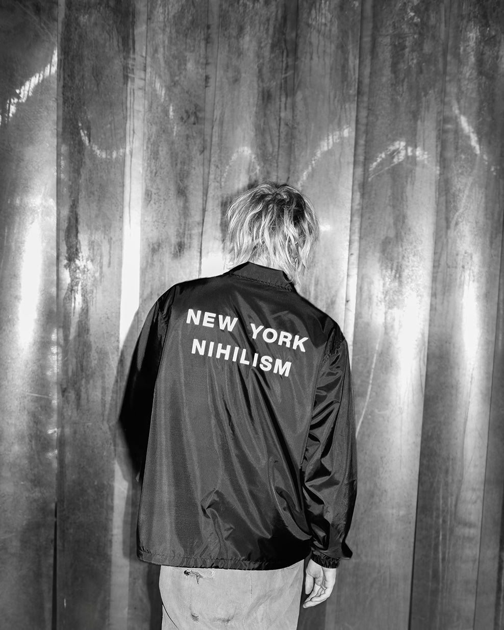NEW YORK NIHILISM SHELL COACH JACKET