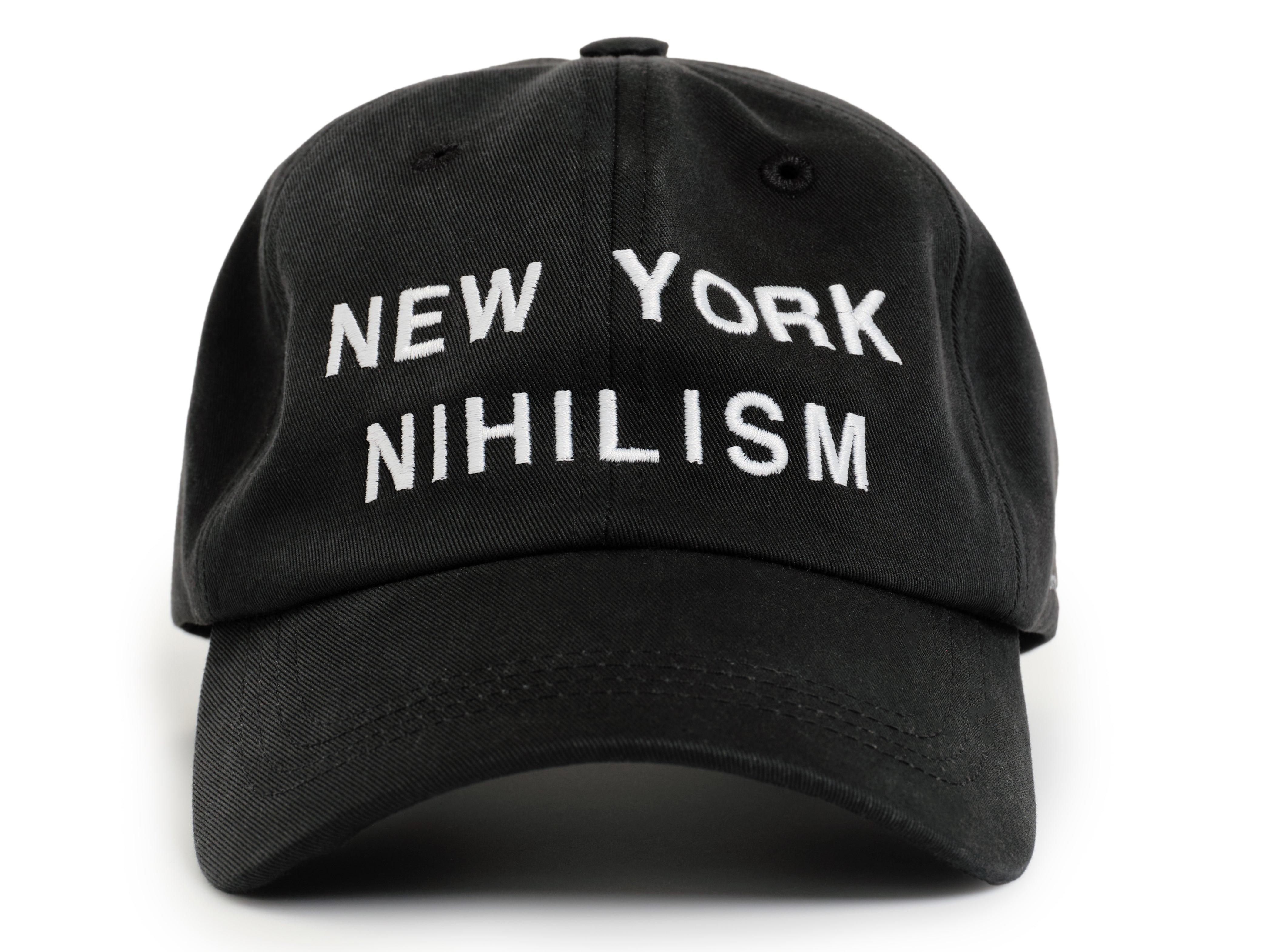 FADED BLACK NYN LOGO CAP